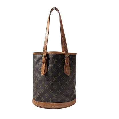 Used LOUIS VUITTON Monogram Tote Bag Brown GHW