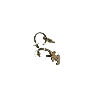 Used Chanel Earrings Multicolor