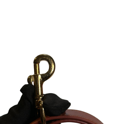Used DIOR Calfskin Bobby Crossbody Bag Brown