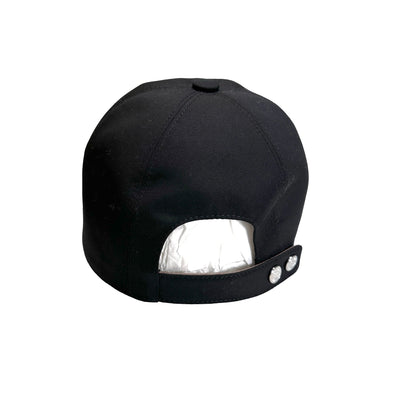 Used HERMES Hat Hat Black Gold