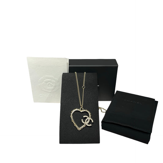 CHANEL GHW NECKLACE [3000688]