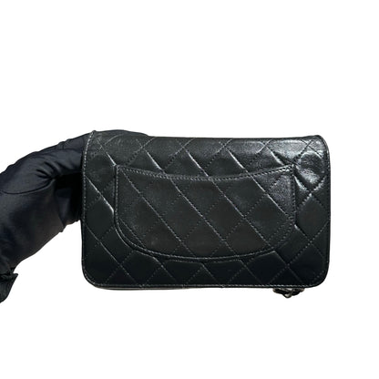 CHANEL LARGE WOC BLACK LAMBSKIN PHW [3000599]