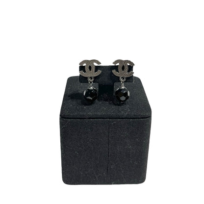 CHANEL EARRING BLACK [3001760]