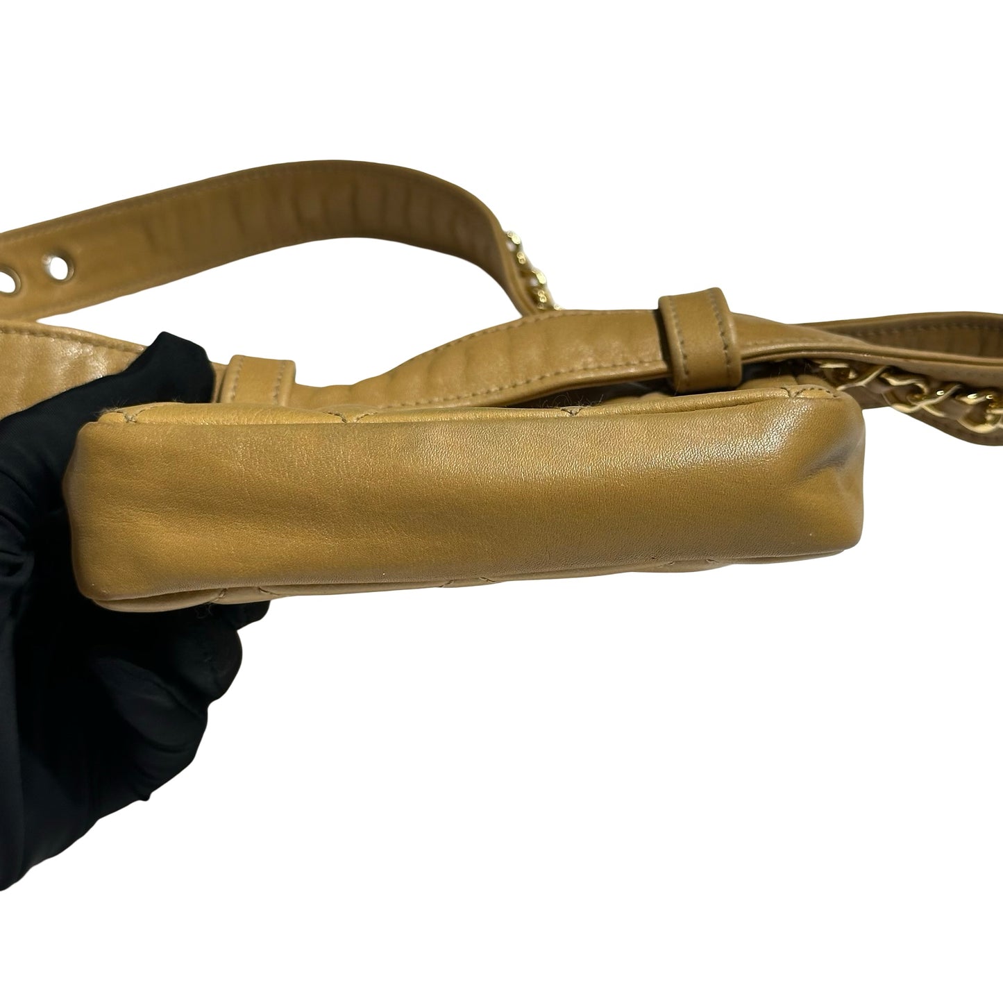 CHANEL VINTAGE BELT BAG BEIGE [20004214]