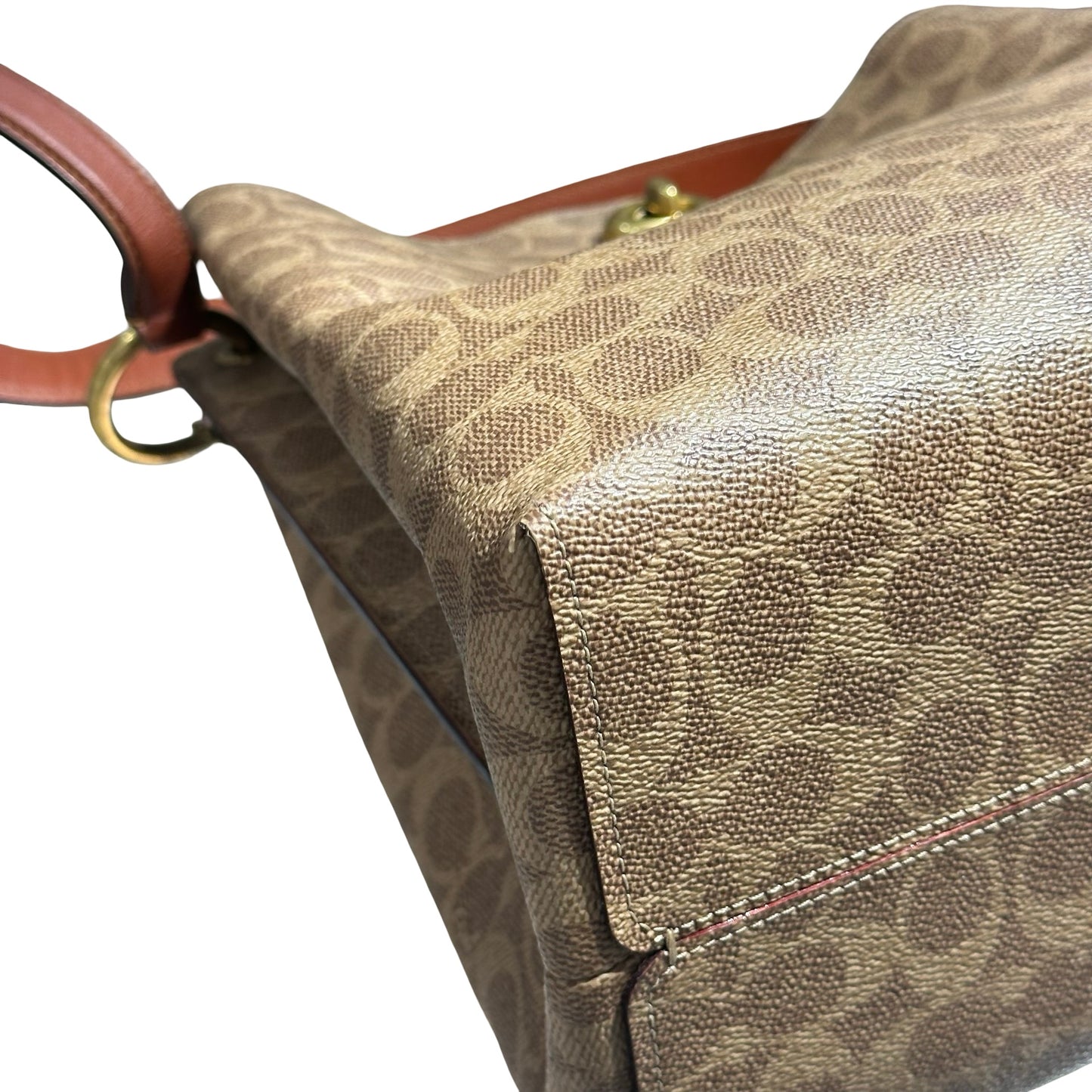 COACH BROWN BUCKET BAG [3000191]