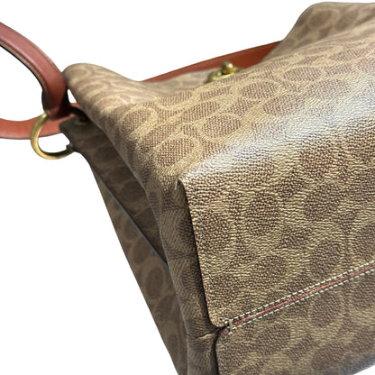 COACH BROWN BUCKET BAG [3000191]