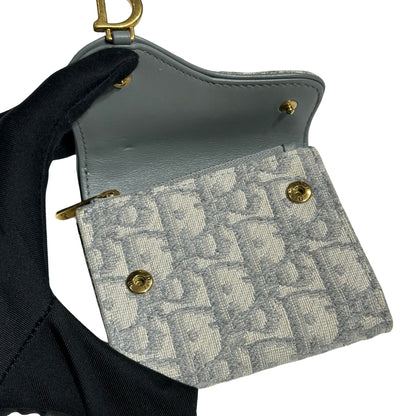 DIOR SADDLE LOTUS WALLET [3000247]