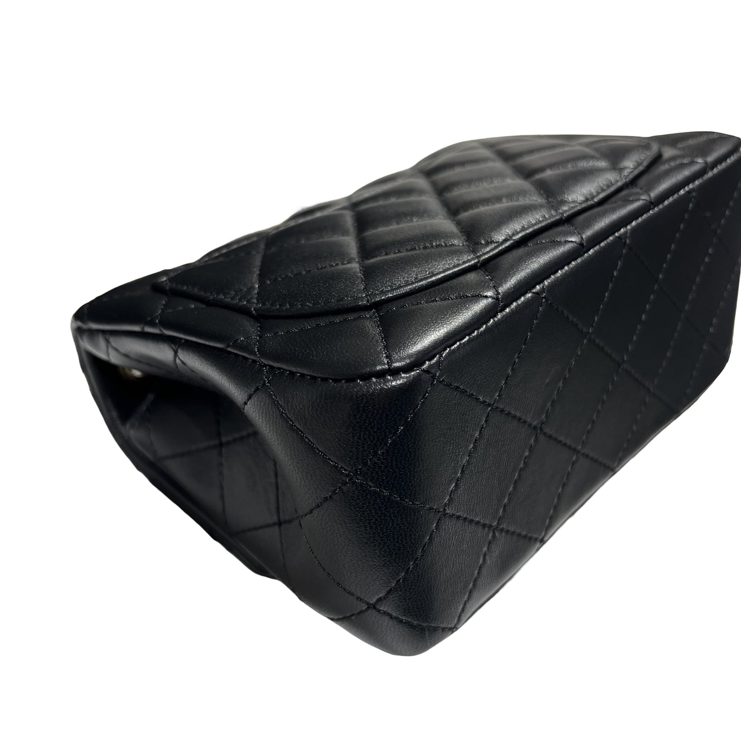 CHANEL MINI FLAP 17CM WITH GOLD BALL [3001177]