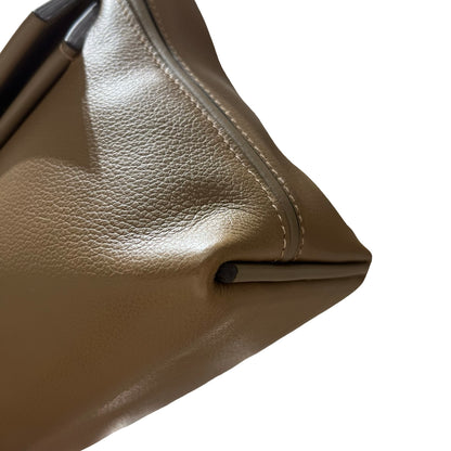 Used HERMÈS Mini 24/24 Two Way Shoulder Bag Brown GHW