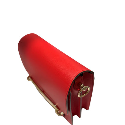 Used HERMES Evercolor Mini Roulis Shoulder Bag S3 Rouge Coeur GHW