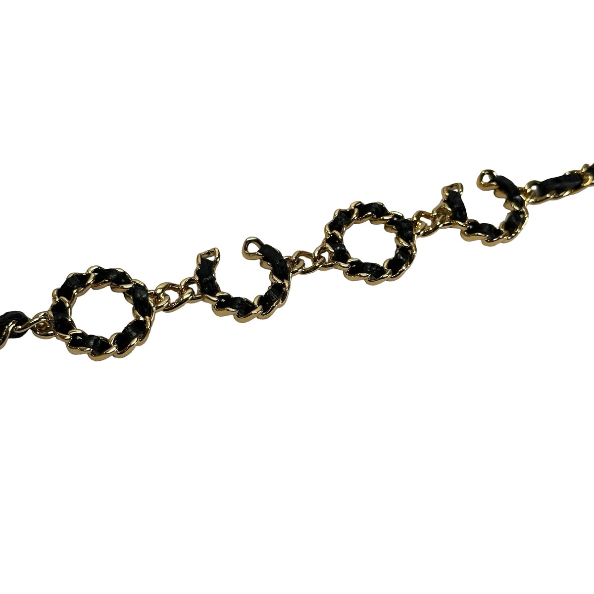 Used CHANEL Caviar Quilted Mini Flap Bag Chain Shoulder Bag Black Gold hardware