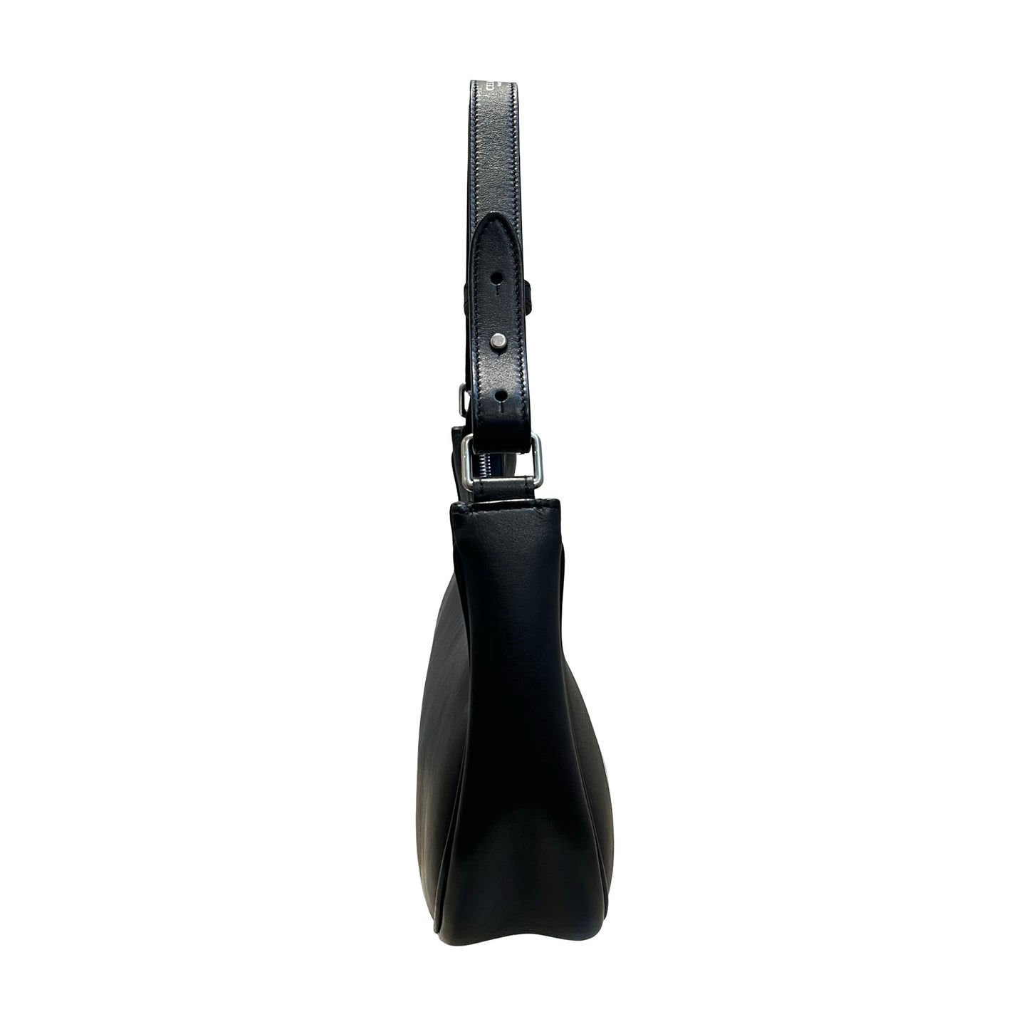 CÉLINE Calfskin Leather Ava Medium Handbag Black