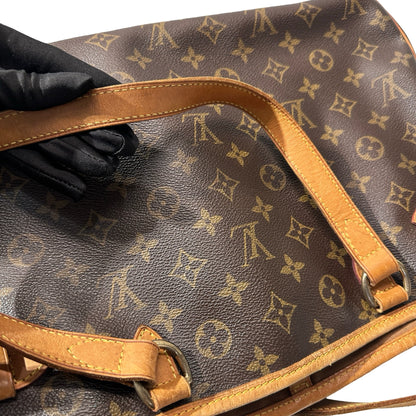 Used LOUIS VUITTON Canvas Tote Bag Monogram GHW
