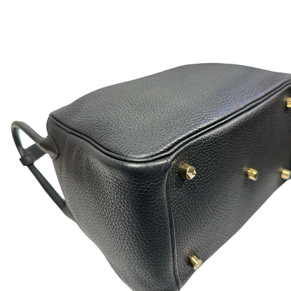 Used Hermès TC Shoulder Bag Black GHW
