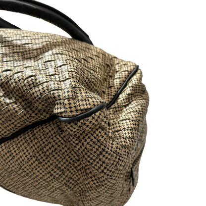 Used BOTTEGA VENETA Tote Bag Beige Black