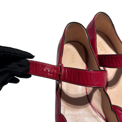 Used GUCCI Shoes Red