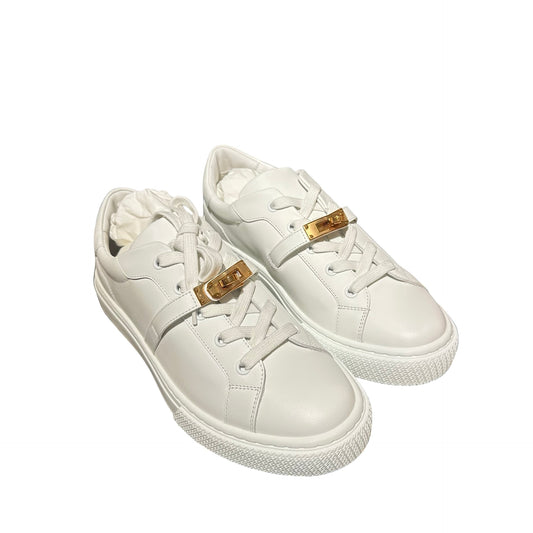 New Hermès KELLY SNEAKER Sneakers White GHW