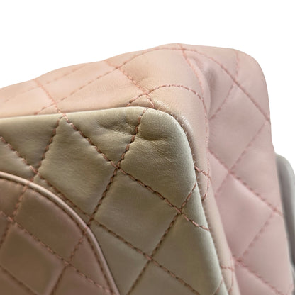 Used CHANEL Quilted 2.55 Reissue Shoulder Bag Pink Cream Ombre