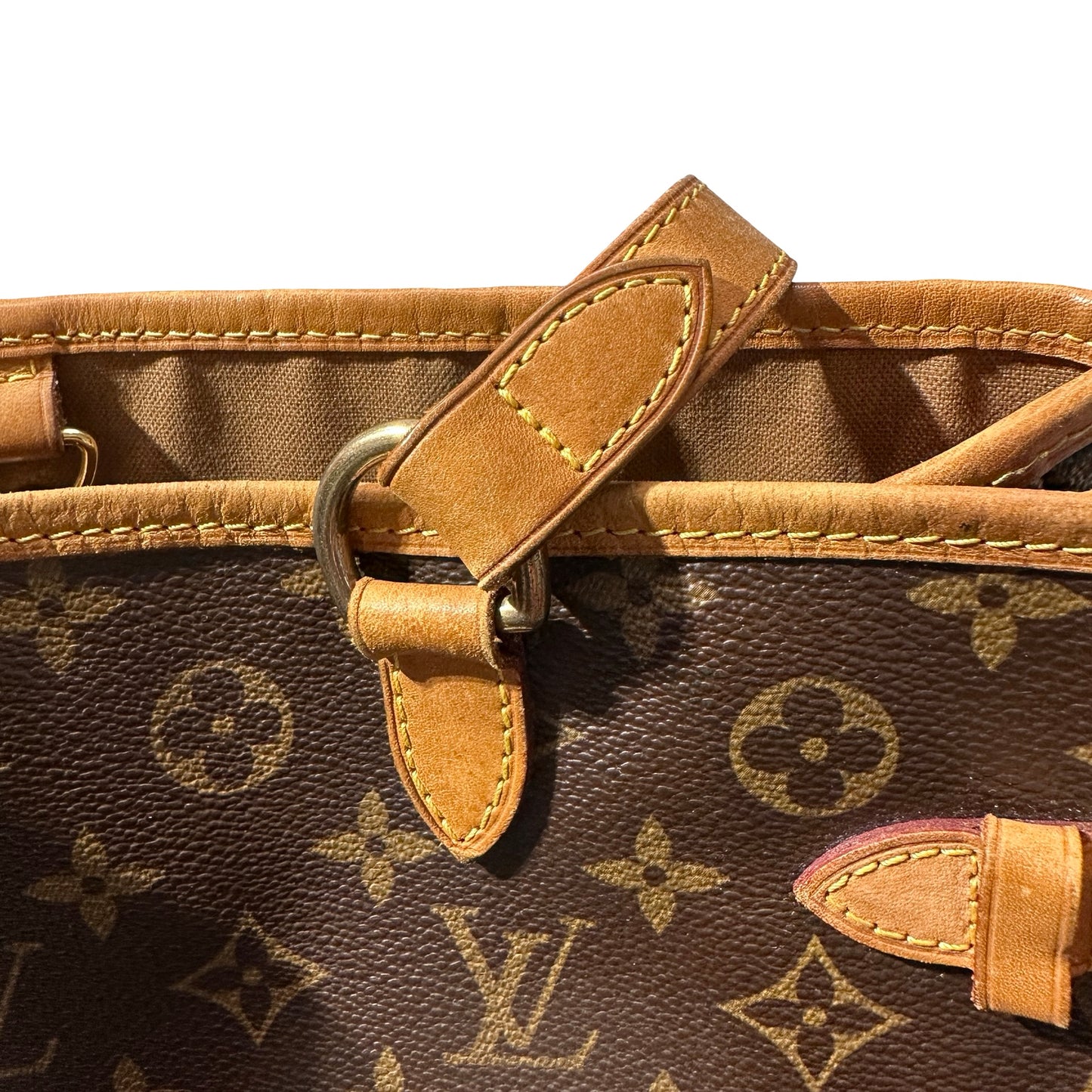 Used LOUIS VUITTON Canvas Tote Bag Monogram GHW