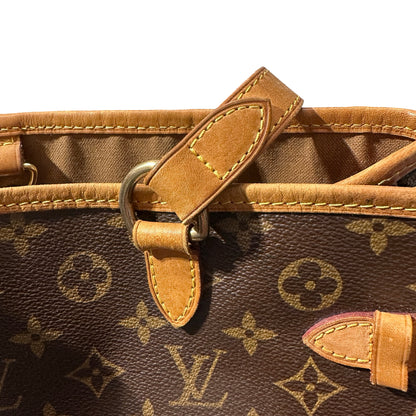 Used LOUIS VUITTON Canvas Tote Bag Monogram GHW