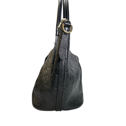 LOUIS VUITTON Monogram Mazarine Tote Bag Black GHW