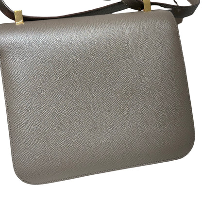 Used HERMÈS Constance 24 Shoulder Bag Etoupe GHW