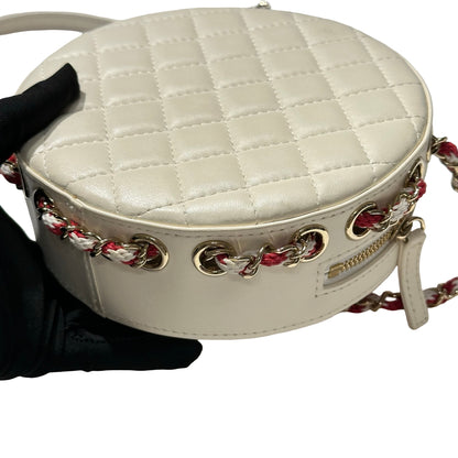 Used CHANEL Coco Lifesaver Small Round Bag Crossbody Bag