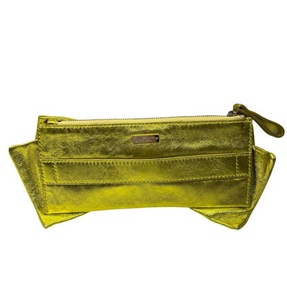 Used Kate Spade Wallet Yellow GHW