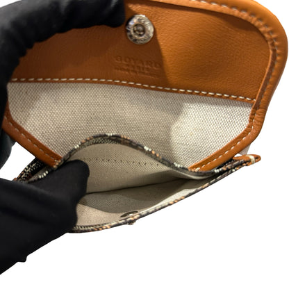 New GOYARD Sac Anjou Mini Hobo Bag Brown Black