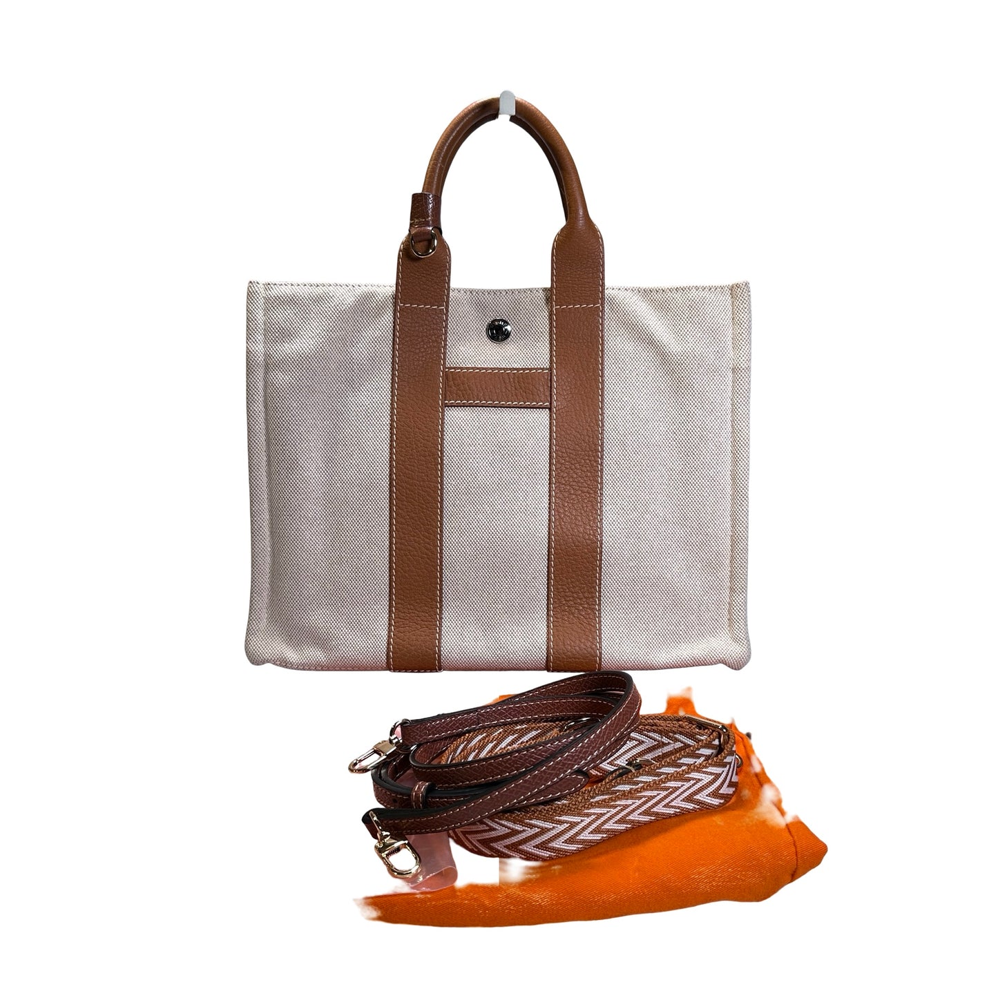 Used HERMES Tote Bag Beige