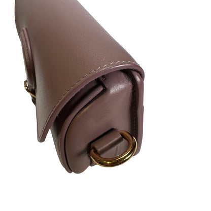 Used DIOR Box Calfskin Dior Bobby Crossbody Bag Rose des Vents