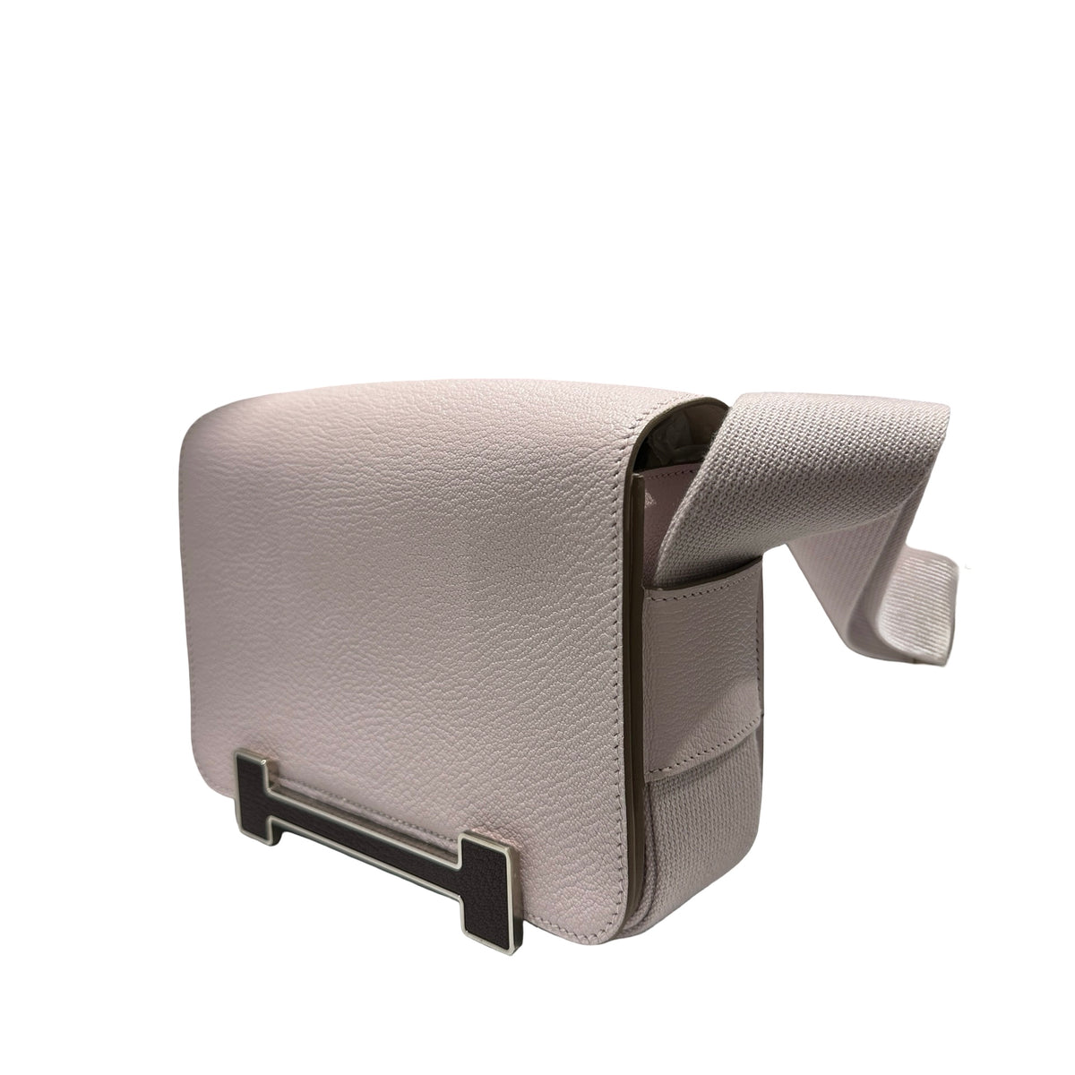 Used HERMES Geta Bag Crossbody Bag 09 Mauve Pale/I2 Nata