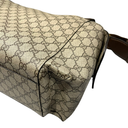 Used GUCCI Canvas Cross Body Bag Brown