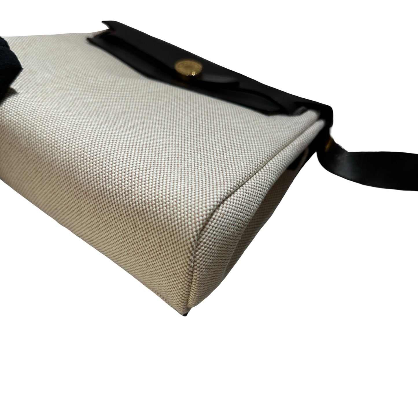 New Hermès Mini Herbag Cross Body Bag Brown GHW