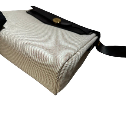 New Hermès Mini Herbag Cross Body Bag Brown GHW