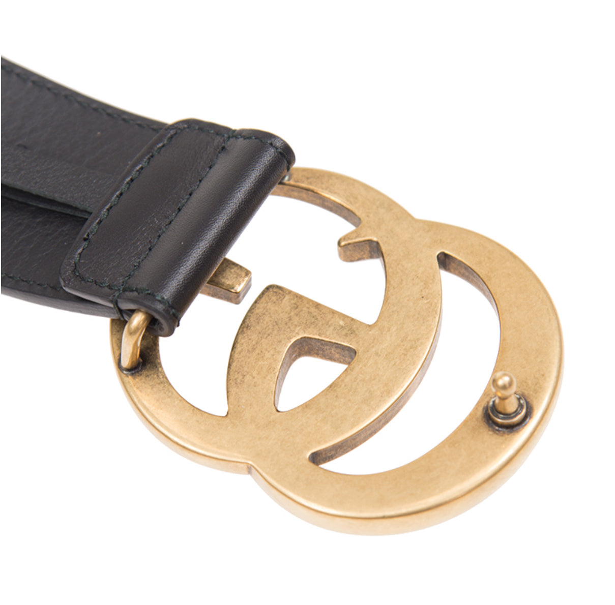 New GUCCI Belt Black GHW