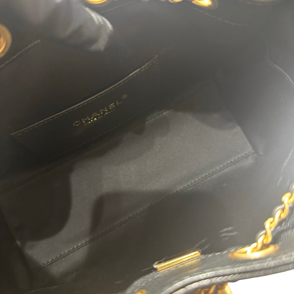 Brand New CHANEL Mini 25 Bag Shoulder Bag Black GHW