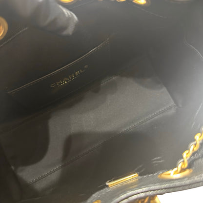 Brand New CHANEL Mini 25 Bag Shoulder Bag Black GHW