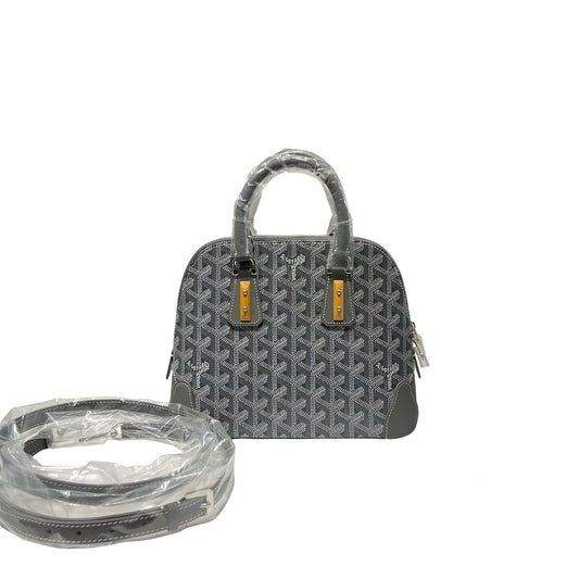 Unused GOYARD VENDOME Two Way Shoulder Bag Grey