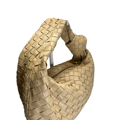 Used BOTTEGA VENETA Handbag Beige ghw