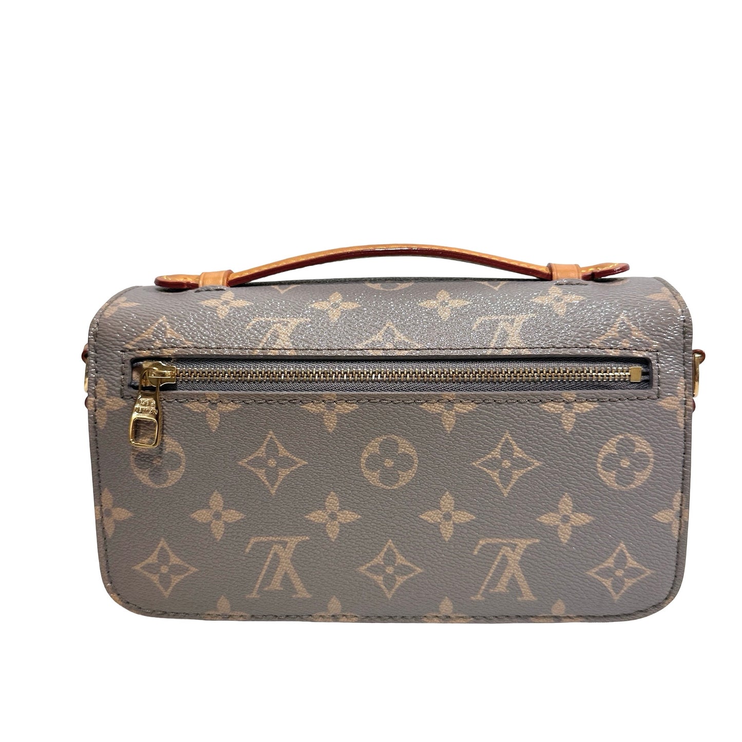 Used LOUIS VUITTON Autres Touiles Monogram Pochette Métis Shoulder Bag Gray GHW