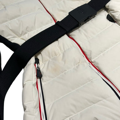 Used MONCLER Grenoble Bruche Down Jacket White