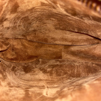 Used CÉLINE Heloise Shoulder Bag Brown GHW