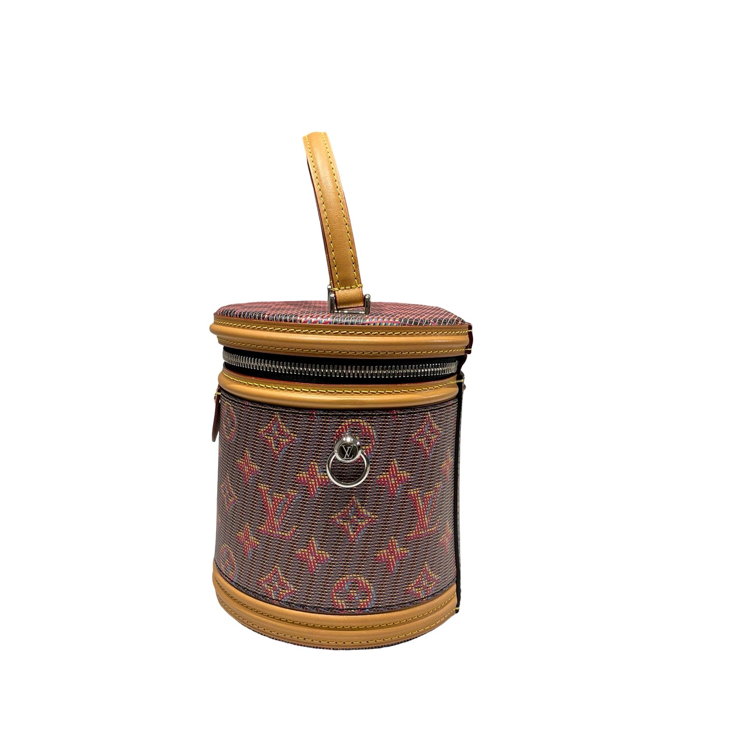 Used LOUIS VUITTON LIMITED EDITION BUCKET Cross Body Bag Brown GHW