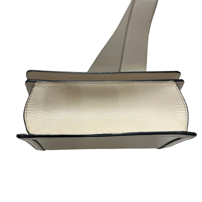 Used LOEWE Barcelona mini Cross Body Bag Beige GHW