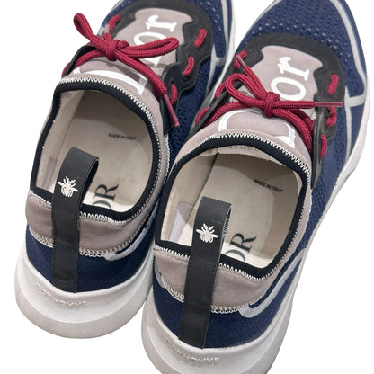Used DIOR Sneakers Shoes Navy Blue Red