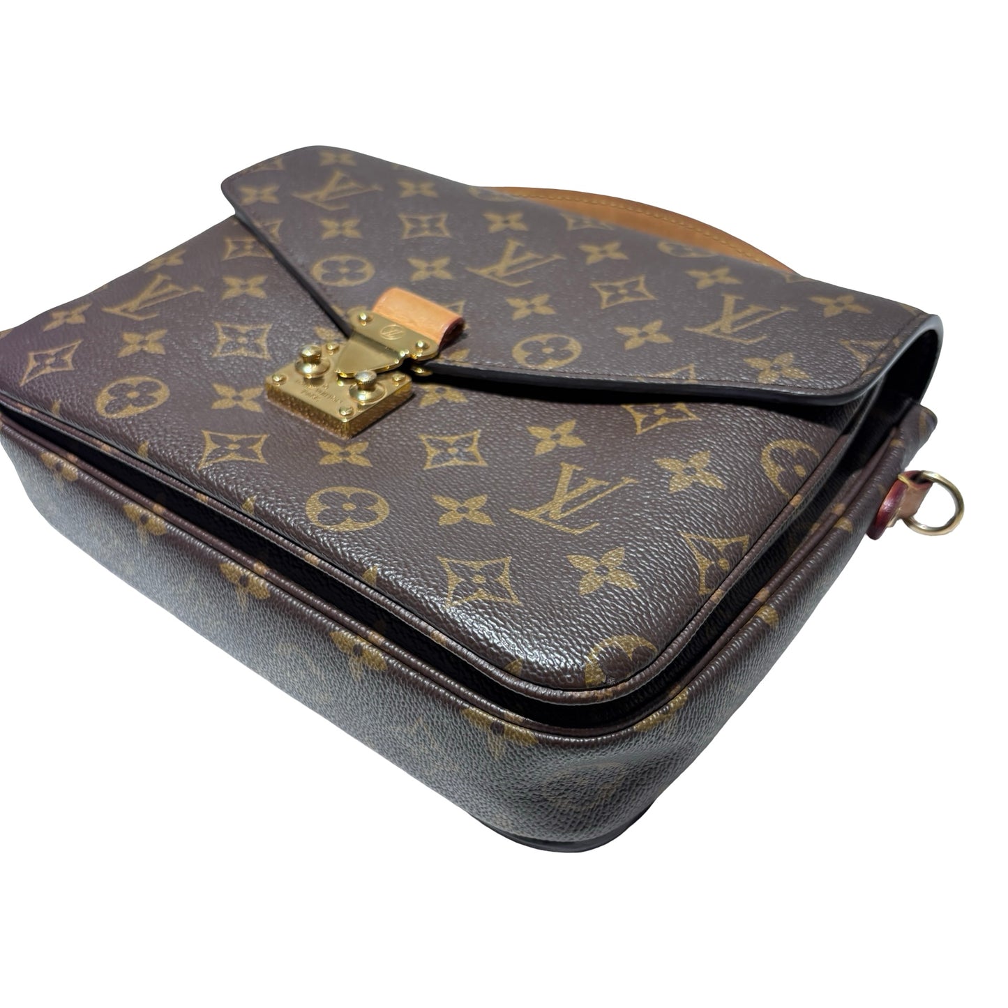 Used LOUIS VUITTON Monogram Canvas Pochette Métis Shoulder Bag Monogram Brown GHW