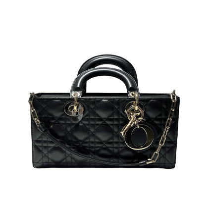 DIOR D-Joy Medium Handbag Black GHW