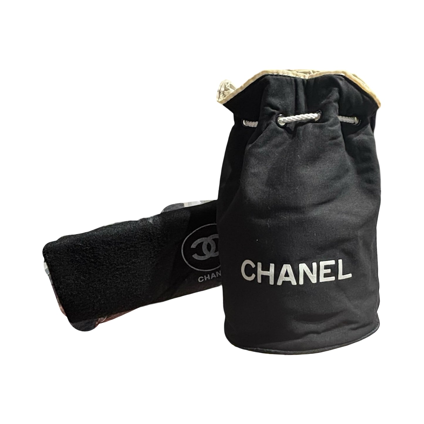 CHANEL VINTAGE NOVELTY DRAWSTRING POOL BAG［3000339］