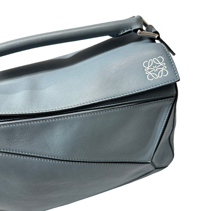 Used LOEWE Calfskin Leather Puzzle Medium Cross Body Bag